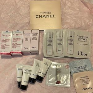 Bundle of skin care samples